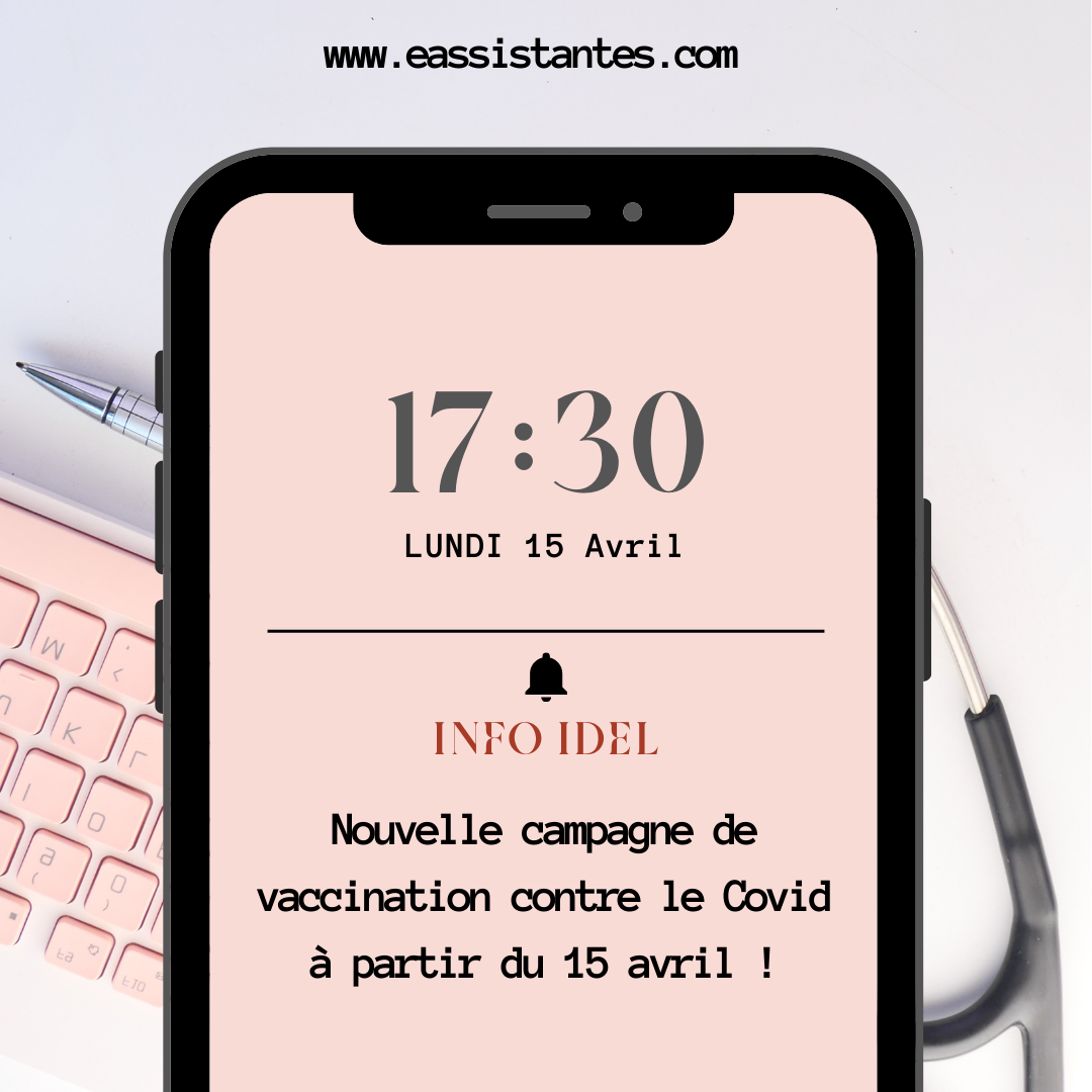 Nouvelle campagne de vaccination Covid à partir du 15 avril 2024