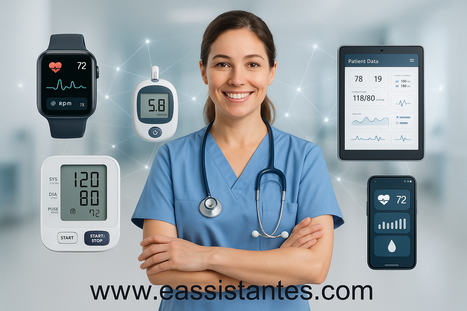 Objets connectés en santé : les alliés technologiques des infirmiers libéraux en 2025