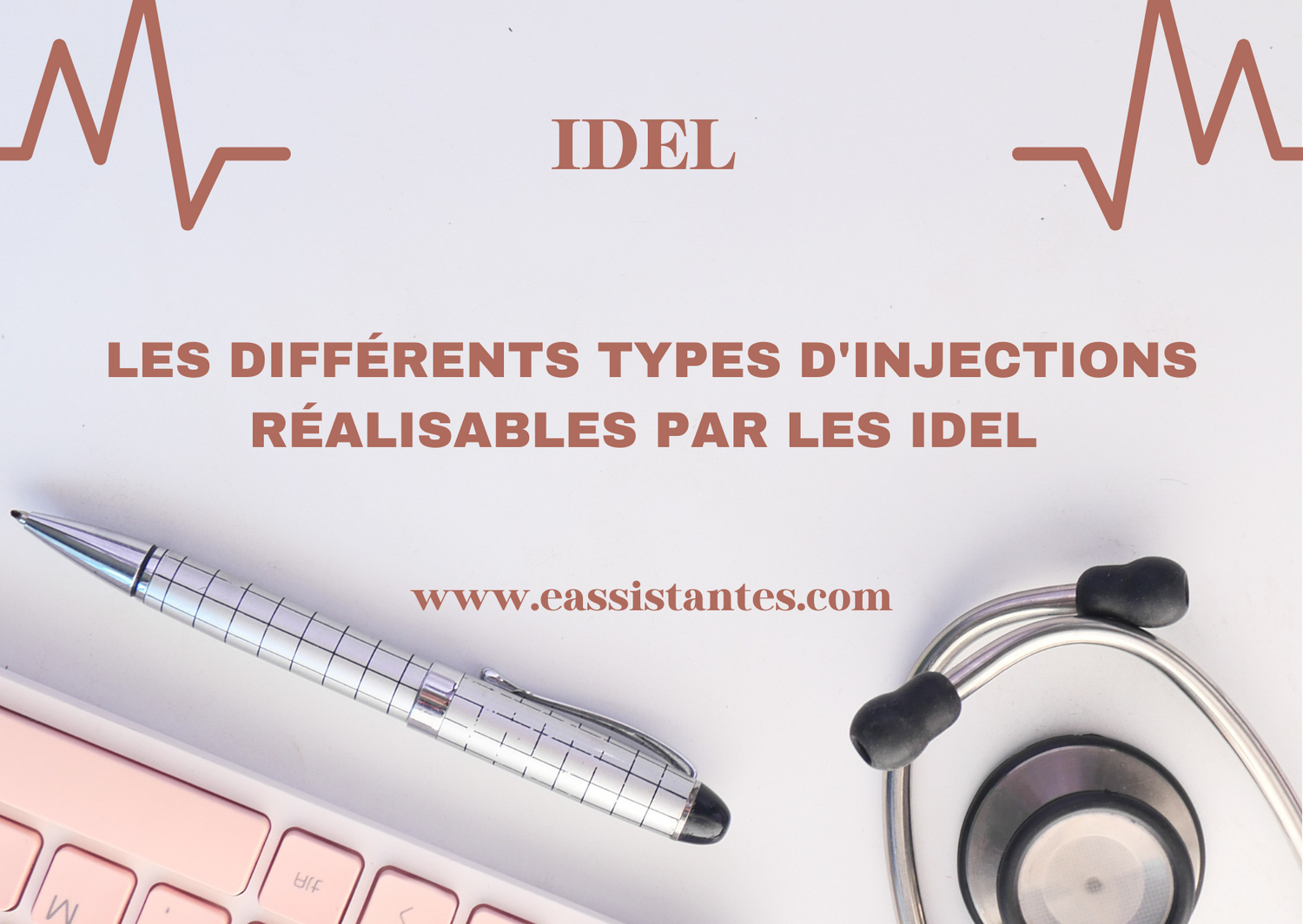 Différents types d'injections réalisables par les IDEL